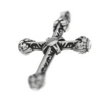Edelstahlanhänger - Kreuz "Gothic"