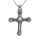 Edelstahlanhänger - Kreuz "Gothic"