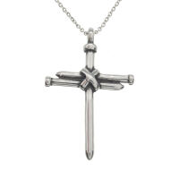 Edelstahlanhänger - Kreuz "Nail"