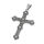 Stainless Steel Pendant – Cross with Skull Medallion