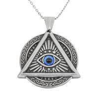 Stainless Steel Pendant - All-Seeing Eye