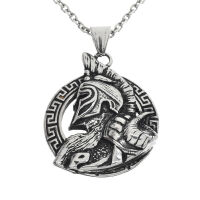 Stainless Steel Pendant - Warrior