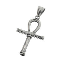 Stainless Steel Pendant - Ankh “Cleo”
