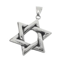 Stainless Steel Pendant - Star of David