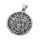 Stainless Steel Pendant – Tetragrammaton Motif with Pentagram