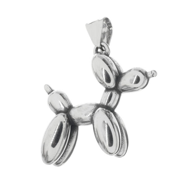 Stainless Steel Keychain - Balloon Dog