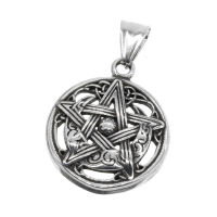 Stainless Steel Pendant - Pentagram