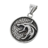 Stainless Steel Pendant - Nordic Wolf