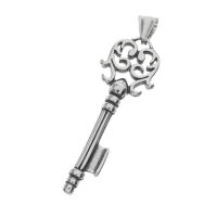 Stainless Steel Keychain - 3D Key