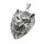 Stainless Steel Pendant - Richly Decorated Cross