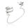 Silver Ear Clip with Star
