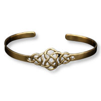 Bronzearmreifen -  "Keltischer Knoten"