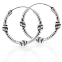 925 sterling silver balicreole 20 mm