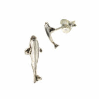 Silberohrstecker - Delphin