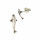 Silver Stud Earrings - Dolphin