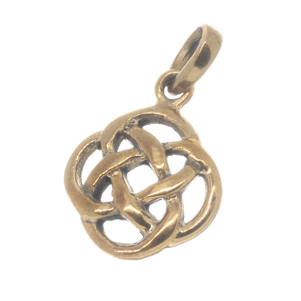 Bronzeanhänger Keltischer Knoten