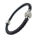 Lederarmband mit Magnetverschluss - Glitzerkugel