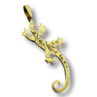 Bronzeanhänger- Eidechse/Gecko/Salamander
