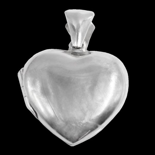 925 Sterling Silberanhänger - Medaillon Herz "Kathi"