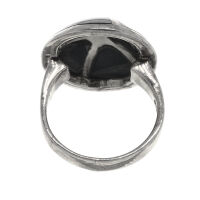 925 Sterling Silver Ring - Onyx