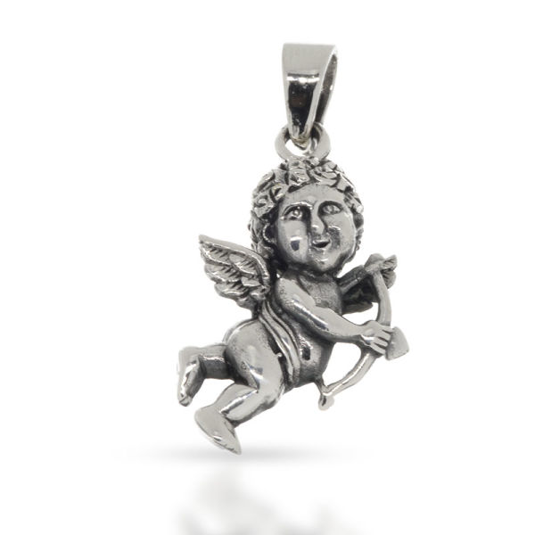 925 Sterling Silberanhänger - Amor "Vinod"