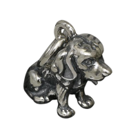 925 Sterling Silberanhänger - Hund "Bodo"