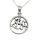 925 Sterling Silberanhänger - Allah