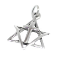 925 Sterling Silver Pendant - Star of David / Hexagram