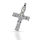 925 Sterling Silberanhänger - Kreuz mit Steinen "Ignacio"