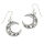 925 Sterling silver earrings - “Half moon”