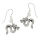 Earrings 925 Sterling Silver Dragon "Immortalis"