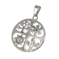 Stainless steel pendant - The four seasons