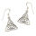 925 Sterling Silver Earrings “Keltik Trinity Knot”