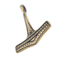 Thors Hammer Wikingerschmuck - Bronzeanhänger