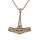 Thors Hammer Wikingerschmuck - Bronzeanhänger