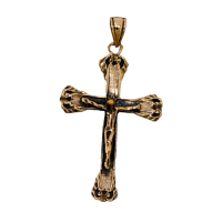 Bronzeanhänger- Christus am Kreuz INRI...