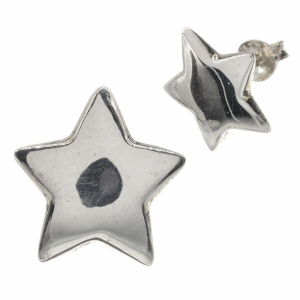 925 Sterling silver stud earrings - star