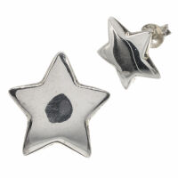 925 Sterling silver stud earrings - star