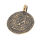 Bronzeanhänger- Amulett mit Muster