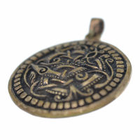 Bronze Amulet With Celtic Pattern