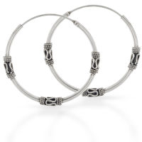 925 sterling silver - balicreole 36 mm