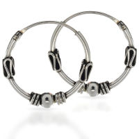 925 Sterling Silber Balicreole 16 mm