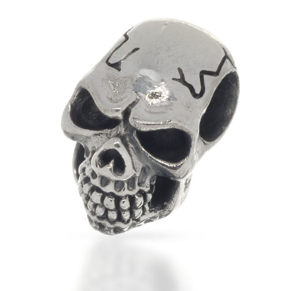 925 Sterling Silberanhänger - Totenkopf "Yandel"