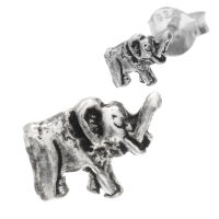 Silberohrstecker - Elefant
